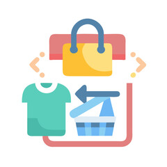 Online Clothing Returns: Easy Garment Exchange or Refund with Shopping Bag