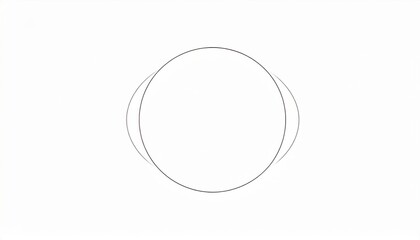 Dynamic circle animation digital art abstract design online environment creative viewpoint visual concept for engagement