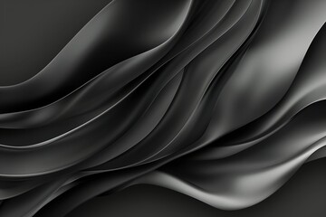 Fototapeta premium Beautiful wavy gray background.