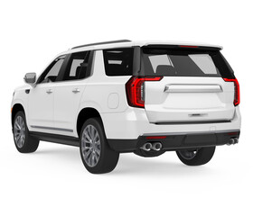 SUV Car Isolated