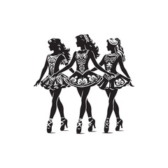 Irish Dancers Vector (2).eps