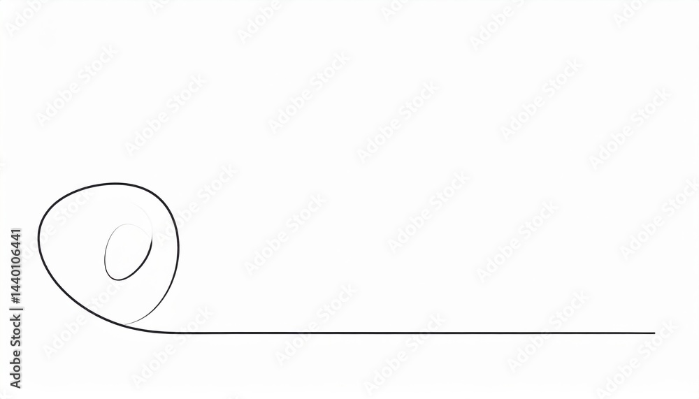 Poster rolling motion illustration abstract art minimalist design digital environment side view conceptual 