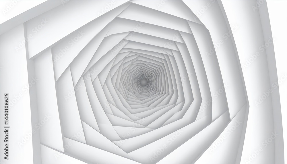 Poster dynamic spiral pattern imagery abstract concept digital art minimalist environment close-up view vis