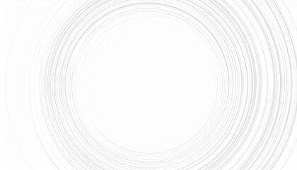 Obraz premium Dynamic circular motion abstract design digital art white background minimalist environment close-up view contemporary concept