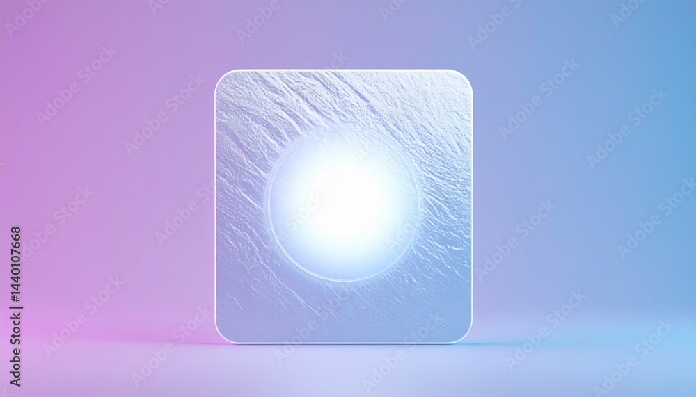 Poster dynamic light interaction abstract space digital art modern environment minimalist viewpoint innovat