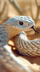 Fototapeta premium Close-up of a snake
