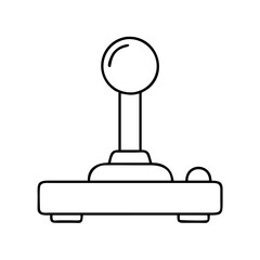 joystick icon, joystick line art - simple line art of joystick, perfect for joystick logos and icons