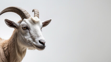 Majestic Goat Portrait