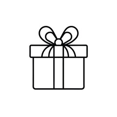 gift box vector illustration on white background