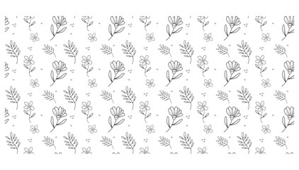 flower pattern art vector design