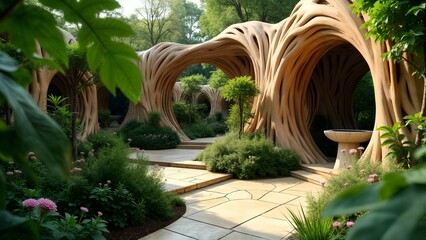 Obraz premium Botanical Garden Showcase