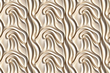 Fototapeta premium Seamless Beige Creamy Texture