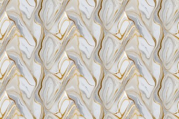 Seamless Abstract Gold Marble