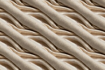 Seamless Natural Beige Cashmere