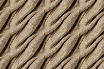 Seamless Natural Beige Cashmere