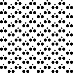 seamless dots pattern texture circle round geometric element polka dots vector illustration 