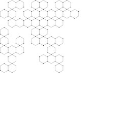 Connected Hexagon Line