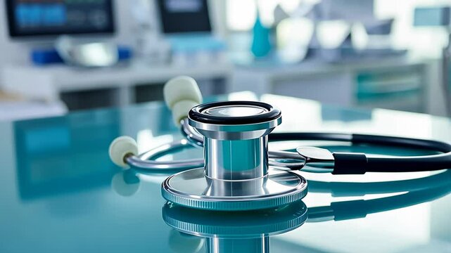Exploring the vital role of healthcare tools in a modern medical facility during daytime Generative AI