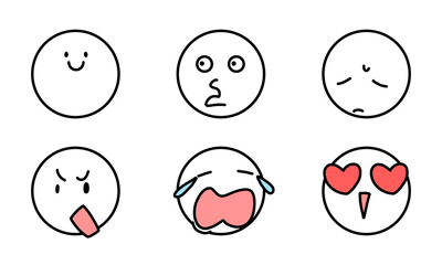 色々な表情の人