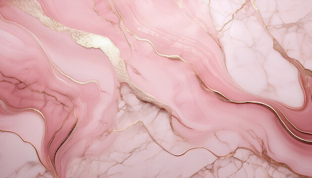 blush pink marble background with delicate pearlescent veins soft romantic stone texture