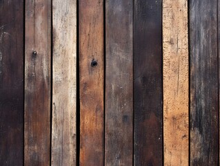Aged teak wood texture with irregular grain pattern