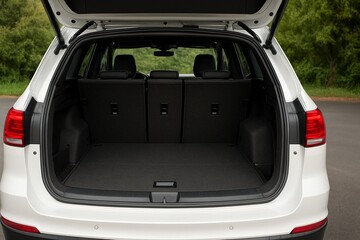 Spacious and Organized SUV Trunk: A Showcase of Versatility
