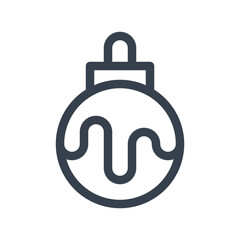 Christmas Bauble Holiday Toy Decoration Icon