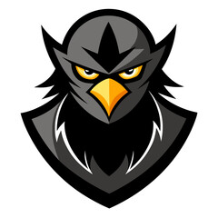 Fototapeta premium Ninja Eagle mascot logo vector