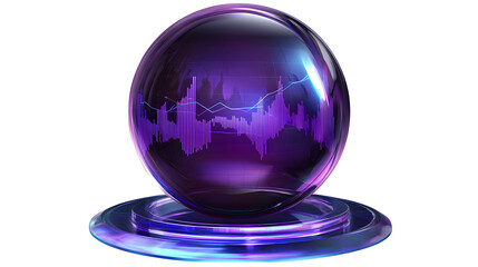 Floating decentralized hedge fund platform dashboard forecasting risk-adjusted returns,