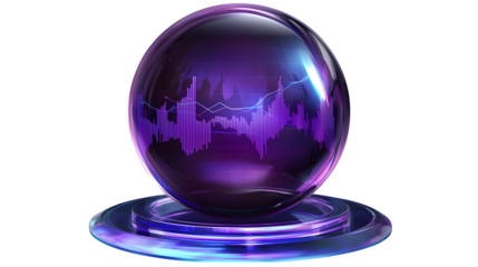 Floating decentralized hedge fund platform dashboard forecasting risk-adjusted returns,