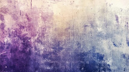 Obraz premium Grunge watercolor texture featuring purple shades and distressed paper effects