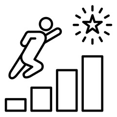 Ambition Outline Icon