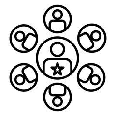 Management Outline Icon