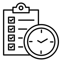 Discipline Outline Icon