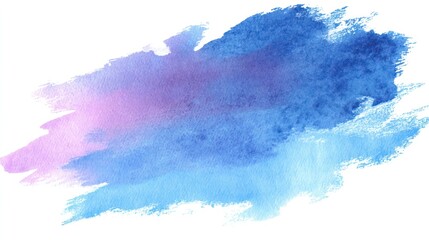 Obraz premium Abstract watercolor brush strokes creative studio art design soft palette aerial view