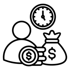 Creditors Outline Icon