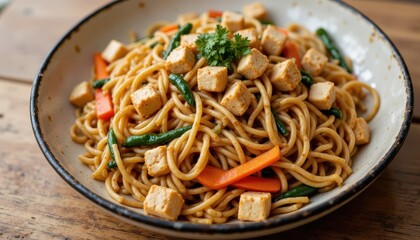 Delicious, healthy,  noodle dish