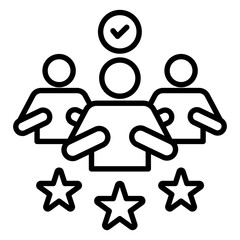 Experience Outline Icon