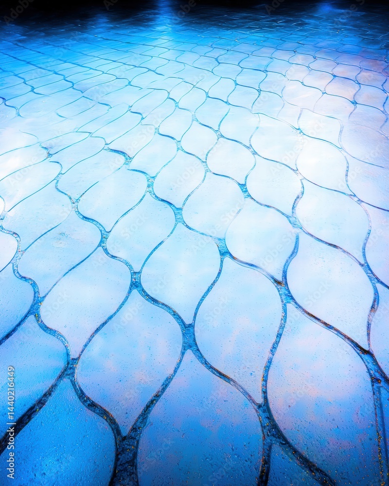 Poster cracked surface showing signs of wear and tear with unique patterns and textures in close-up