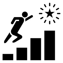 Ambition Glyph Icon