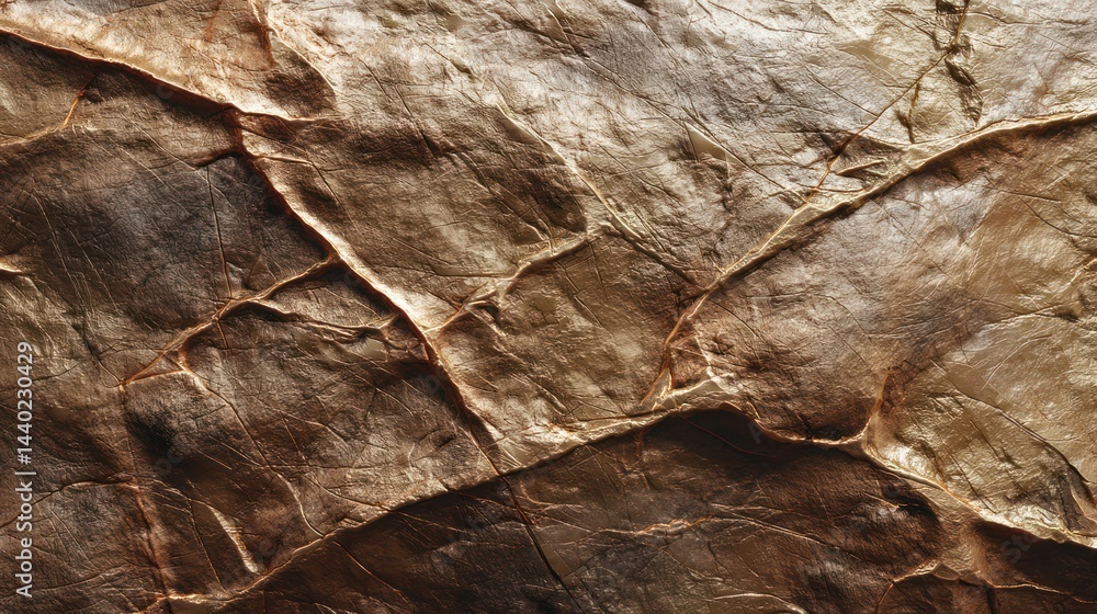 Aufkleber metallic abstract bronze texture background unique surface patterns artistic environment