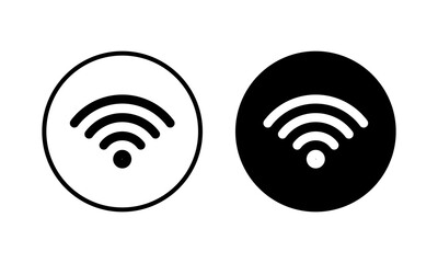 Wifi icon vector illustration. signal sign and symbol. Wireless  icon
