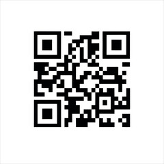 This is a black and white square pattern of a QR code, a scannable symbol for data and information, often used in business and technology.