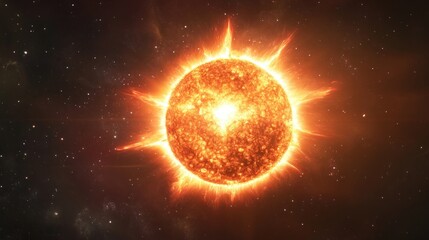 Starry Solar Flare