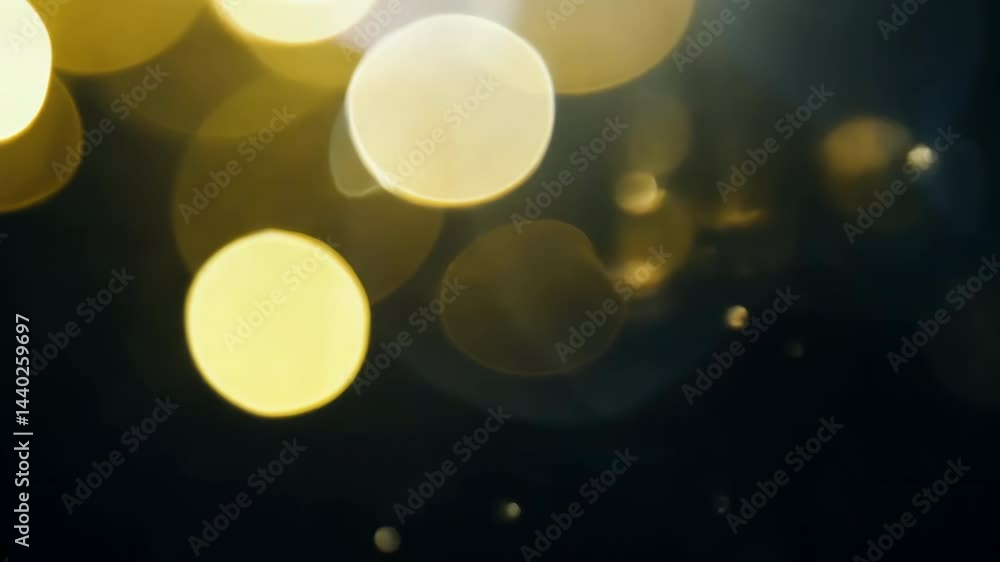 Wall mural abstract bokeh background with defocused lights creates a shimmering, colorful image perfect for gra