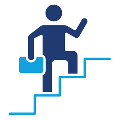 Enhancement Flat Blue Icon