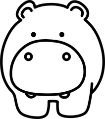 하마 흑백