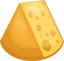 Cheese clipart design illustration