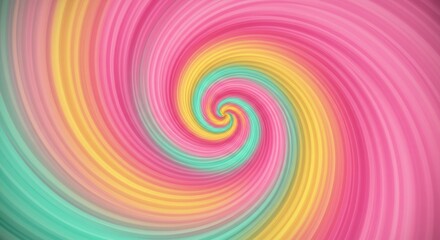 Abstract Spiral Background Pastel Colors Swirl Texture