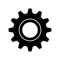 gear vector silhouette